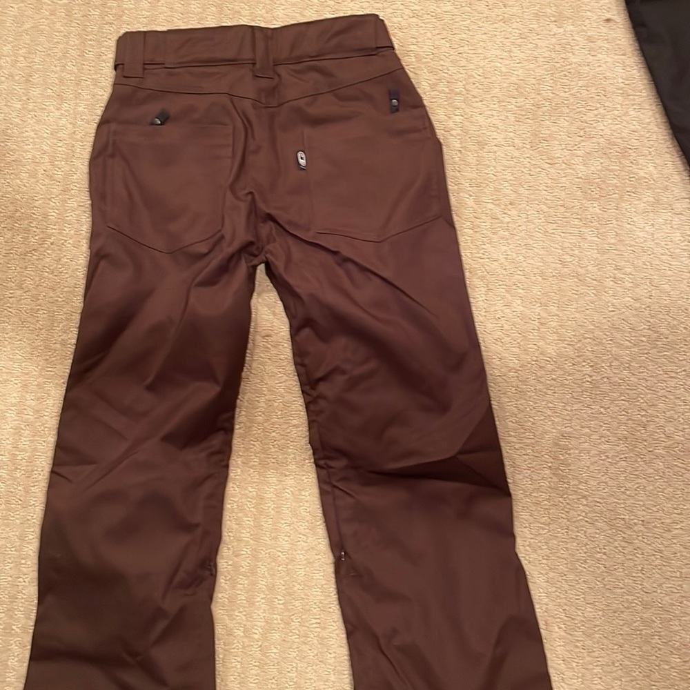 Brown small air blaster snow pants